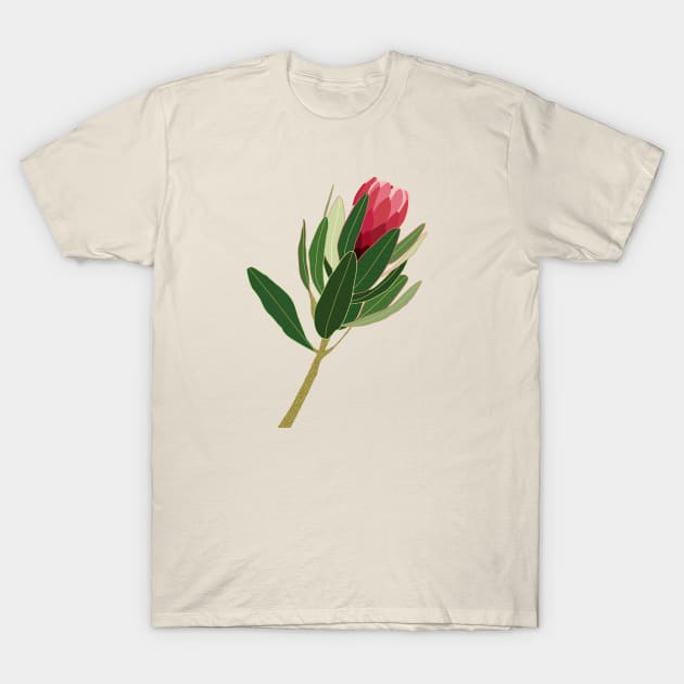 Protea Flower pink T-Shirt by Lisa